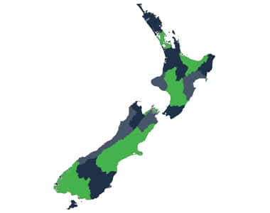 Newzeland-map